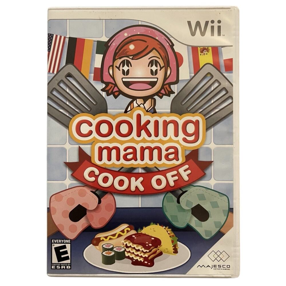Cooking Mama: Cook Off (Nintendo Wii, 2007) Complete CIB - TESTED WORKS